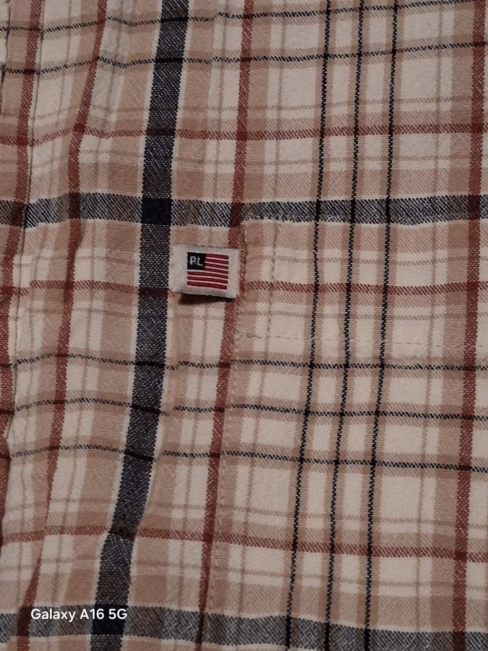 Polo by Ralph Lauren Beige Plaid Button-Down Shirt